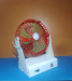 Rechargeable Desk Fan With Light